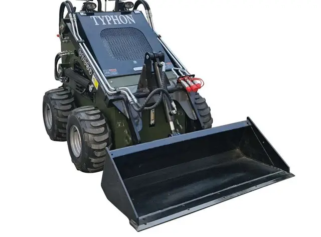 TYPHON STOMP Wheeled 22.1 HP Skid-Steer Loader Honda Engine