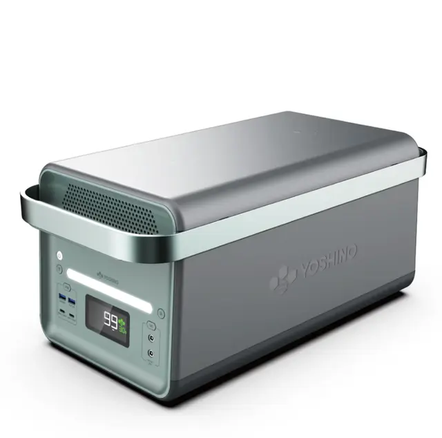 Yoshino B4000 SST New Solid-State Portable Power Station 2,611Wh, 4,000W Continuous6,000W Peak Solar Optional Generator,UPS Backup Battery